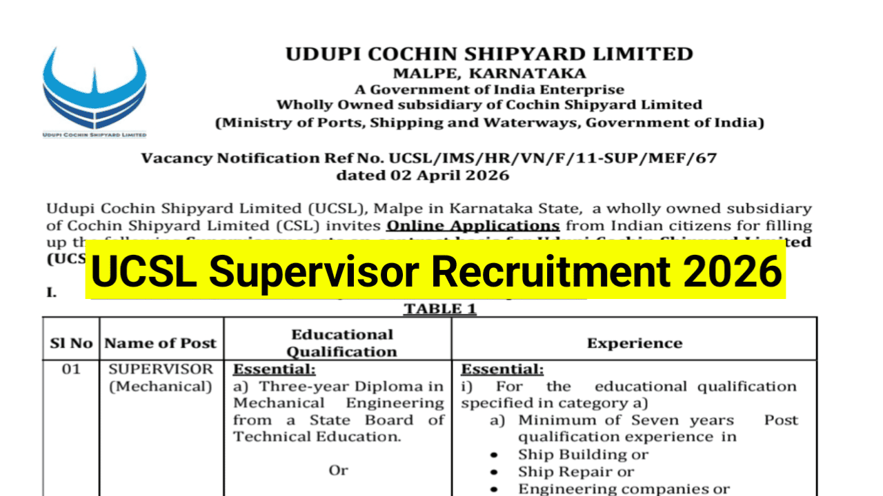 UCSL-Supervisor-Recruitment-2026